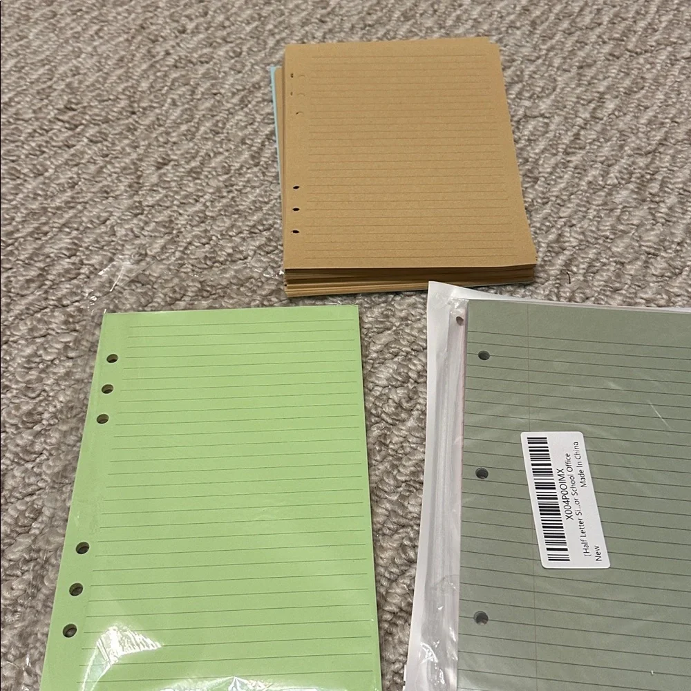 A5 Ring Binder Accessories (Jane’s Agenda, Planner Perfect Etsy Amazon)